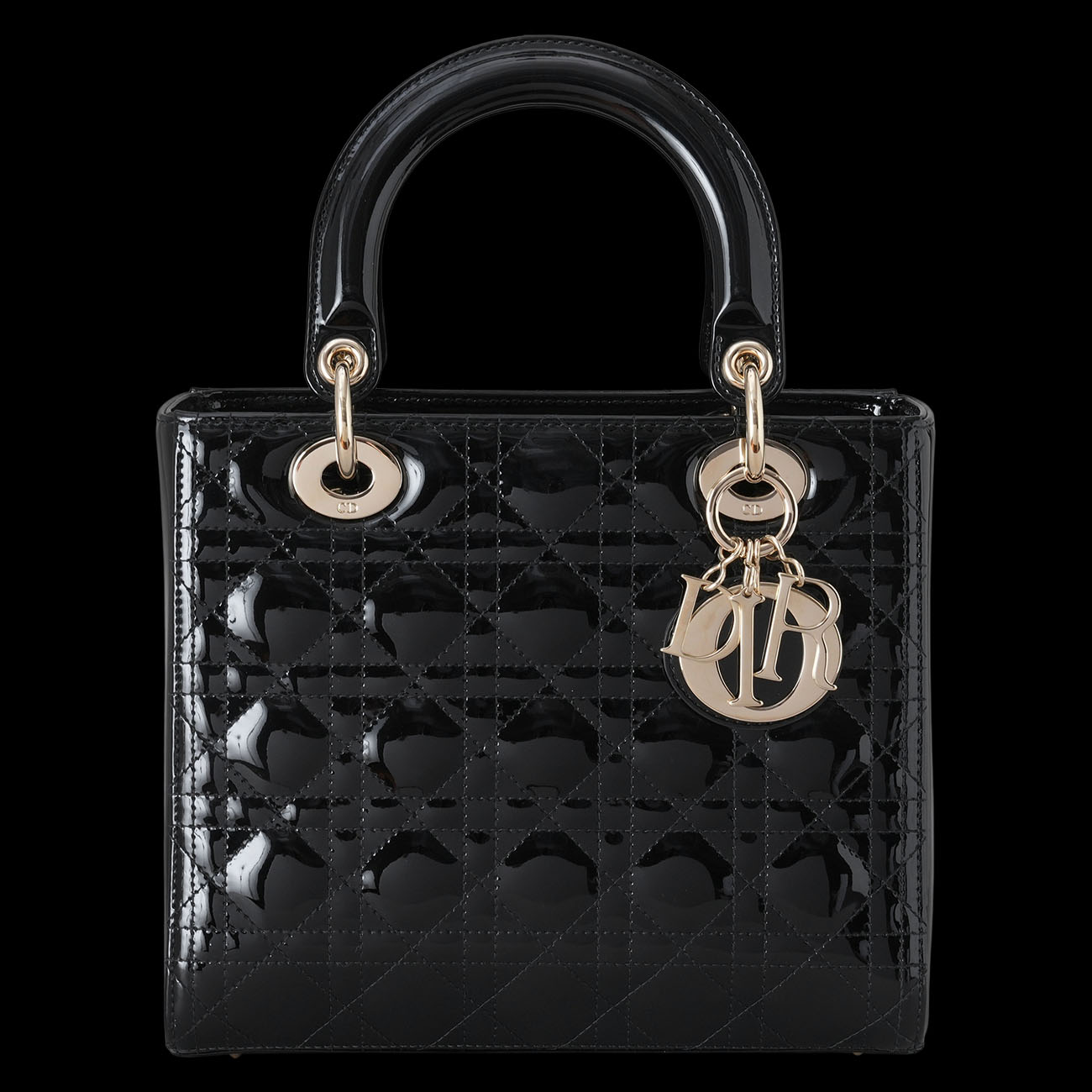 CHRISTIAN DIOR(USED)디올 페이던트 레이디디올 미듐
